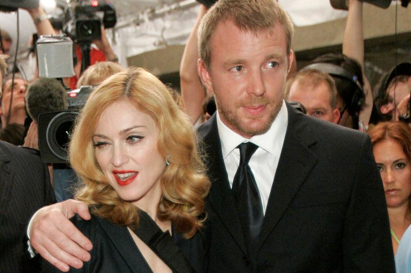 Madonna og Guy Ritchie eiga saman tvö börn.