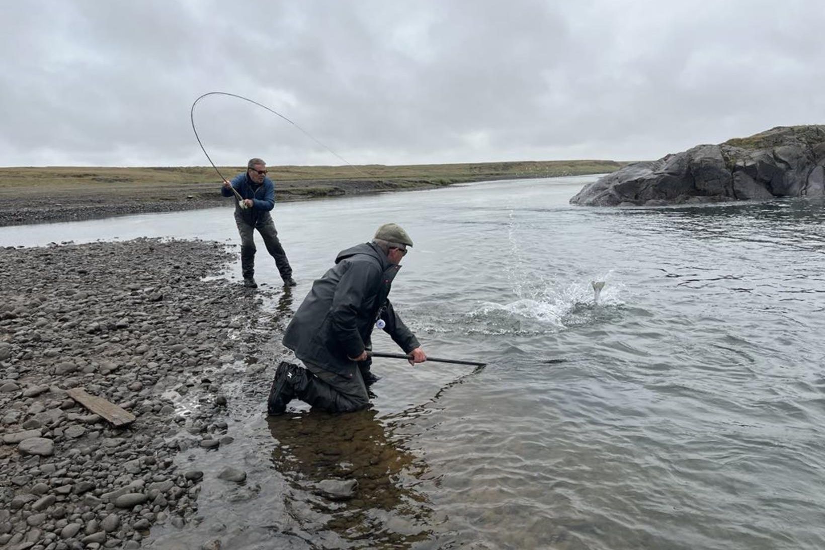 Meistaradeildin. Aðalsteinn Pétursson með allt í keng og Andrés Eyjólfsson …