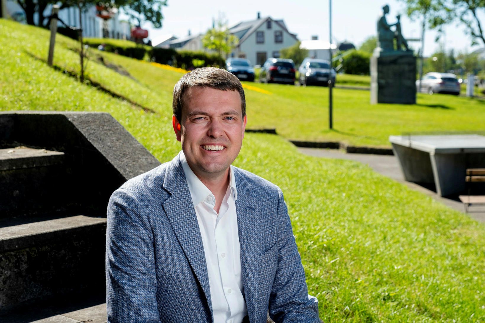 Jón Þór Gunnarsson, forstjóri félagsins Kaldalóns.