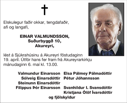 Einar Valmundsson,