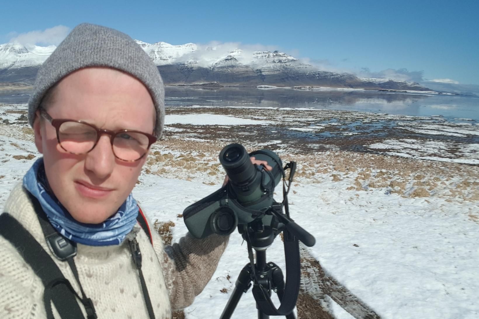 Sölvi segir það hafa verið magnað að sjá alla fuglana …