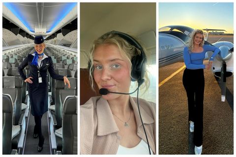 Helga Rós Arnarsdóttir er mikil ævintýrakona sem ákvað að læra flugmanninn og gerast flugfreyja út …