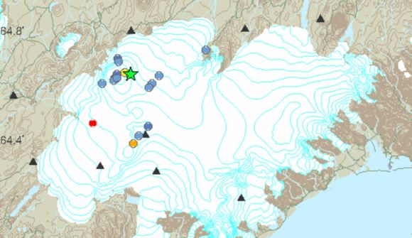 Jarðskjálfti í Bárðarbungu