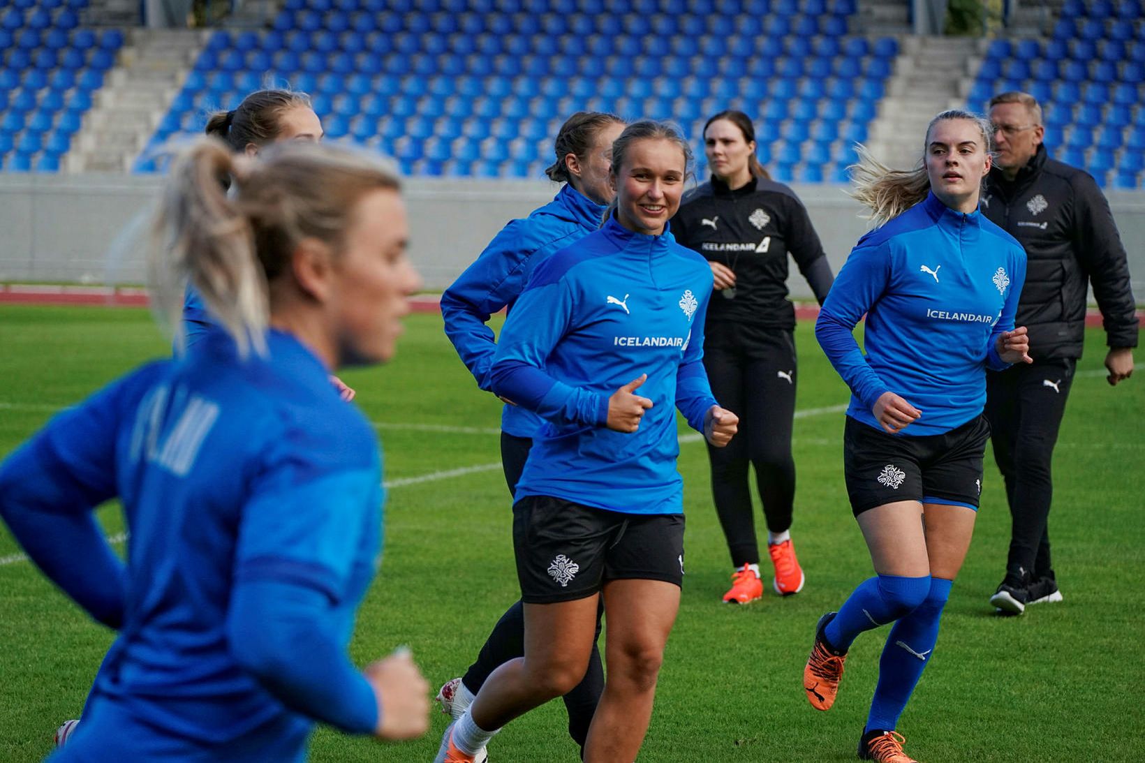 Alexandra Jóhannsdóttir og Guðný Árnadóttir voru báðar í eldlínunni á …