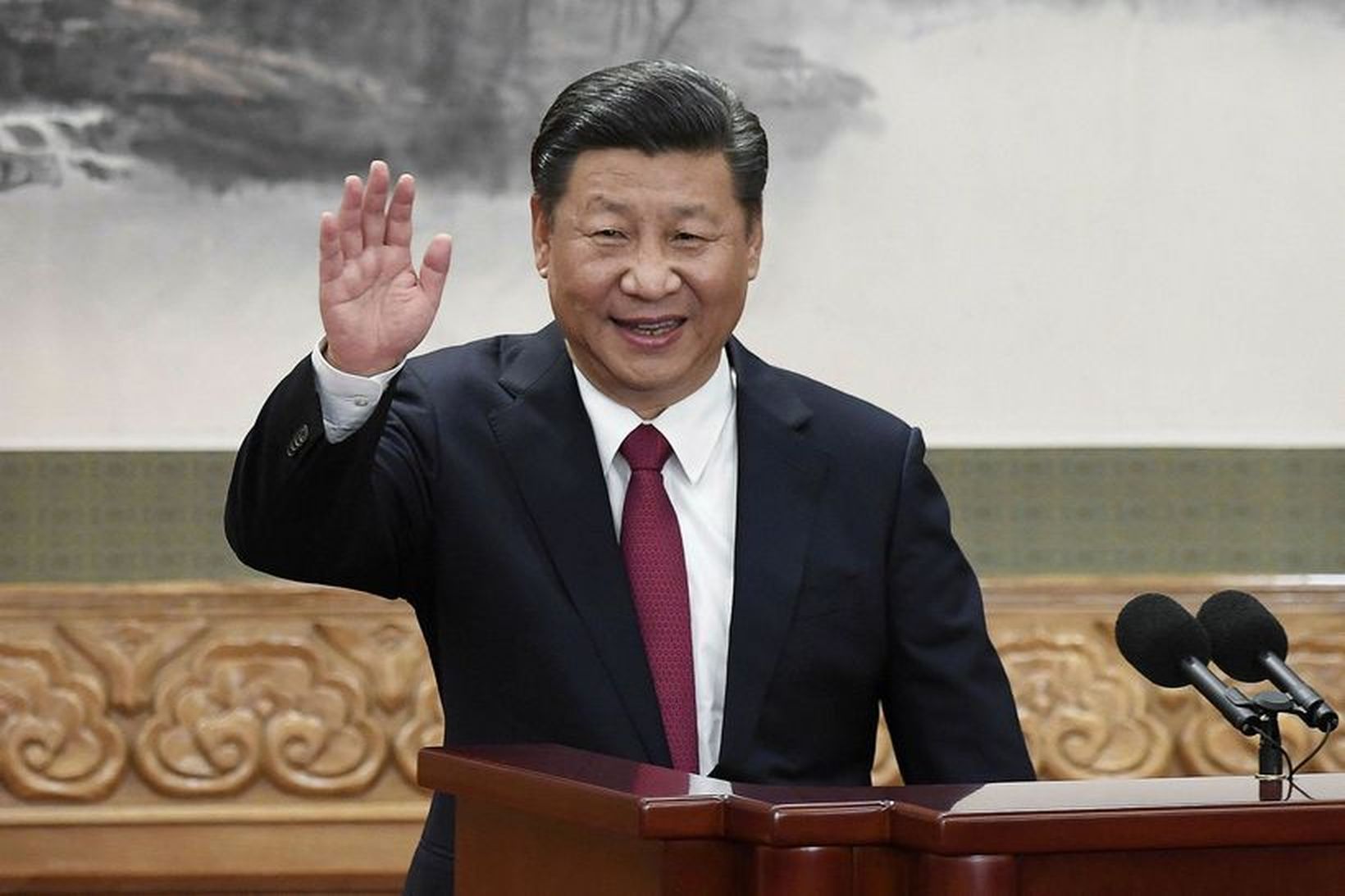 Xi Jinping forseti Kína.