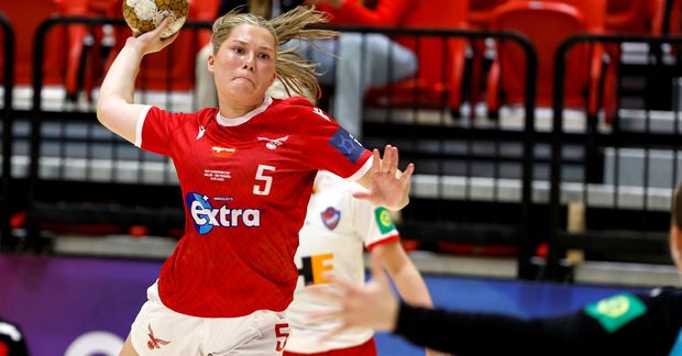 Ásthildur Jóna Þórhallsdóttir skoraði 18 mörk í leiknum.