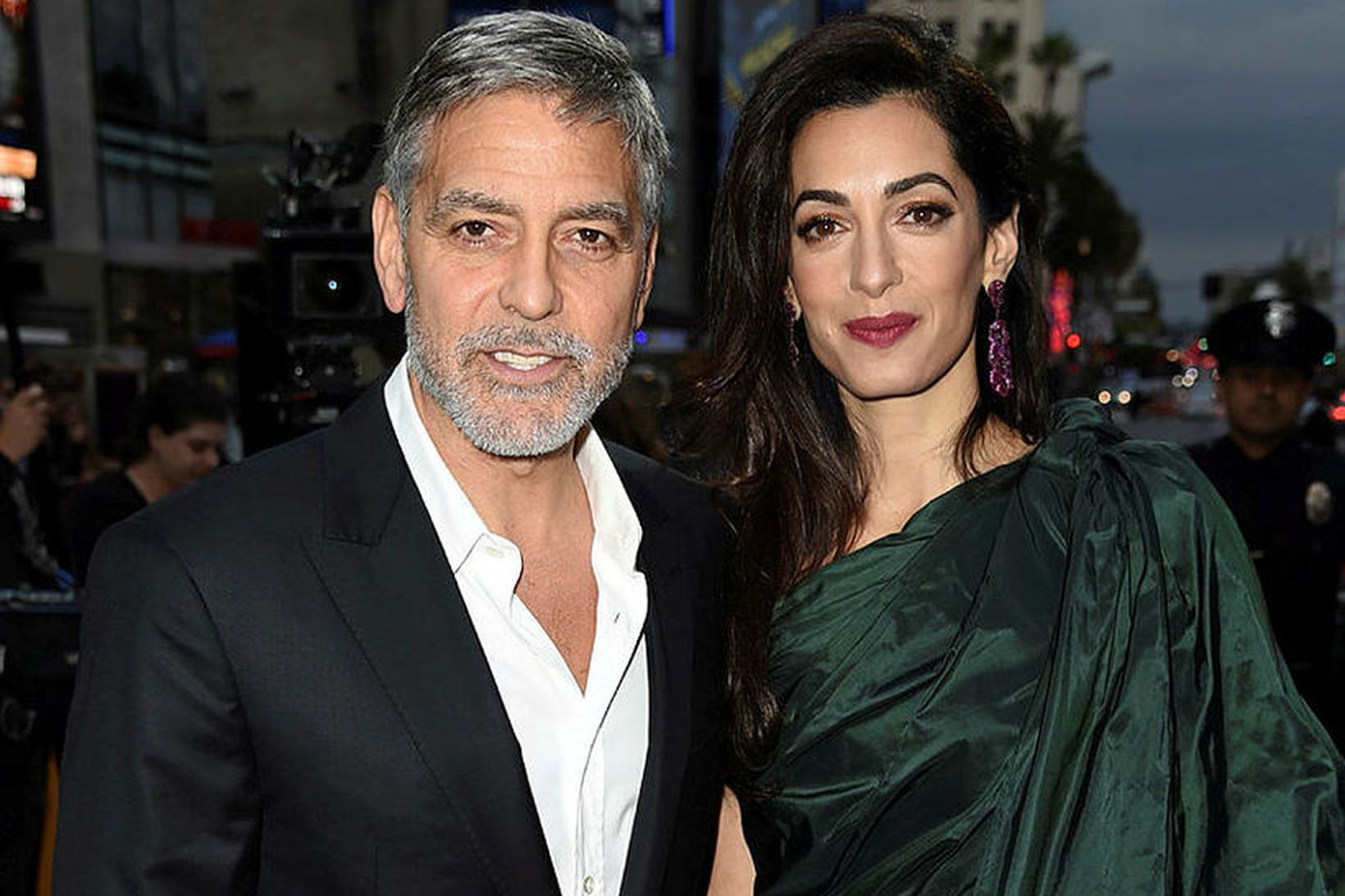 George og Amal Clooney 7. maí.