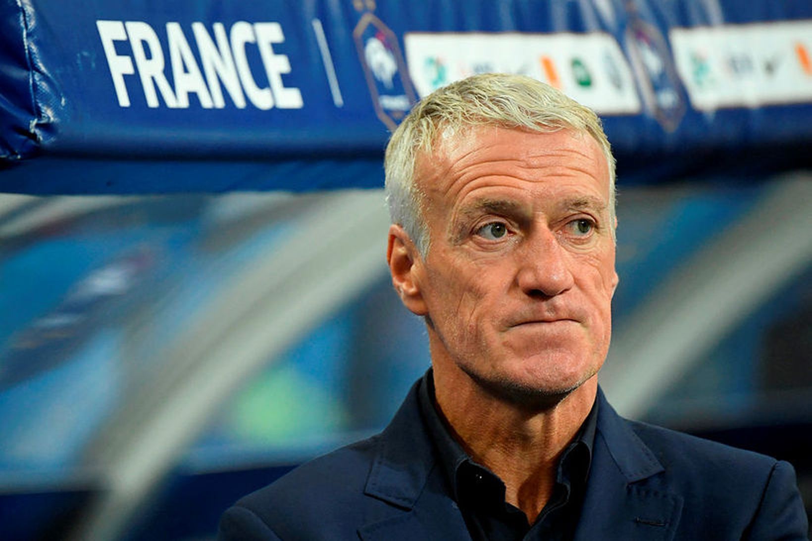 Didier Deschamps landsliðsþjálfari Frakka.