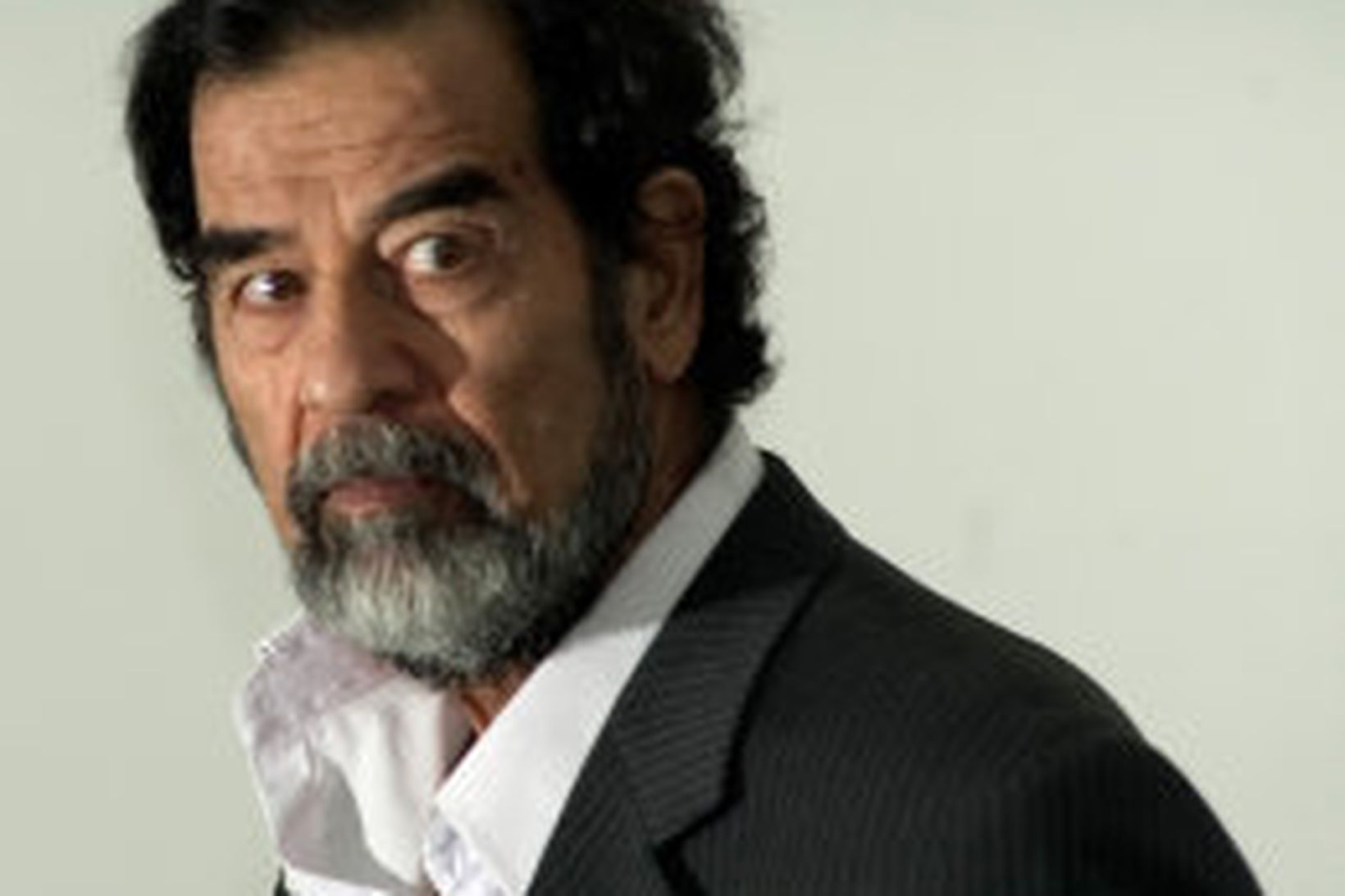 Saddam Hussein, fyrrum forseti Íraks.