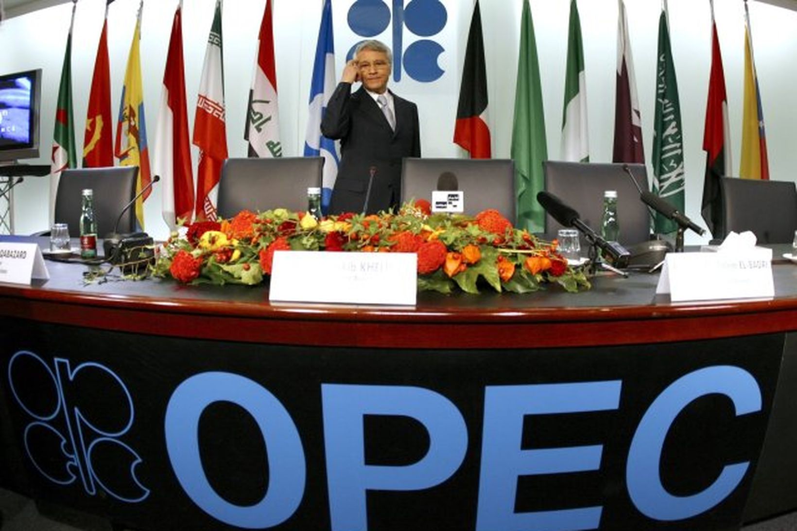 Chakib Khelil, olíumálaráðherra Alsír og forseti OPEC-stamtakanna.