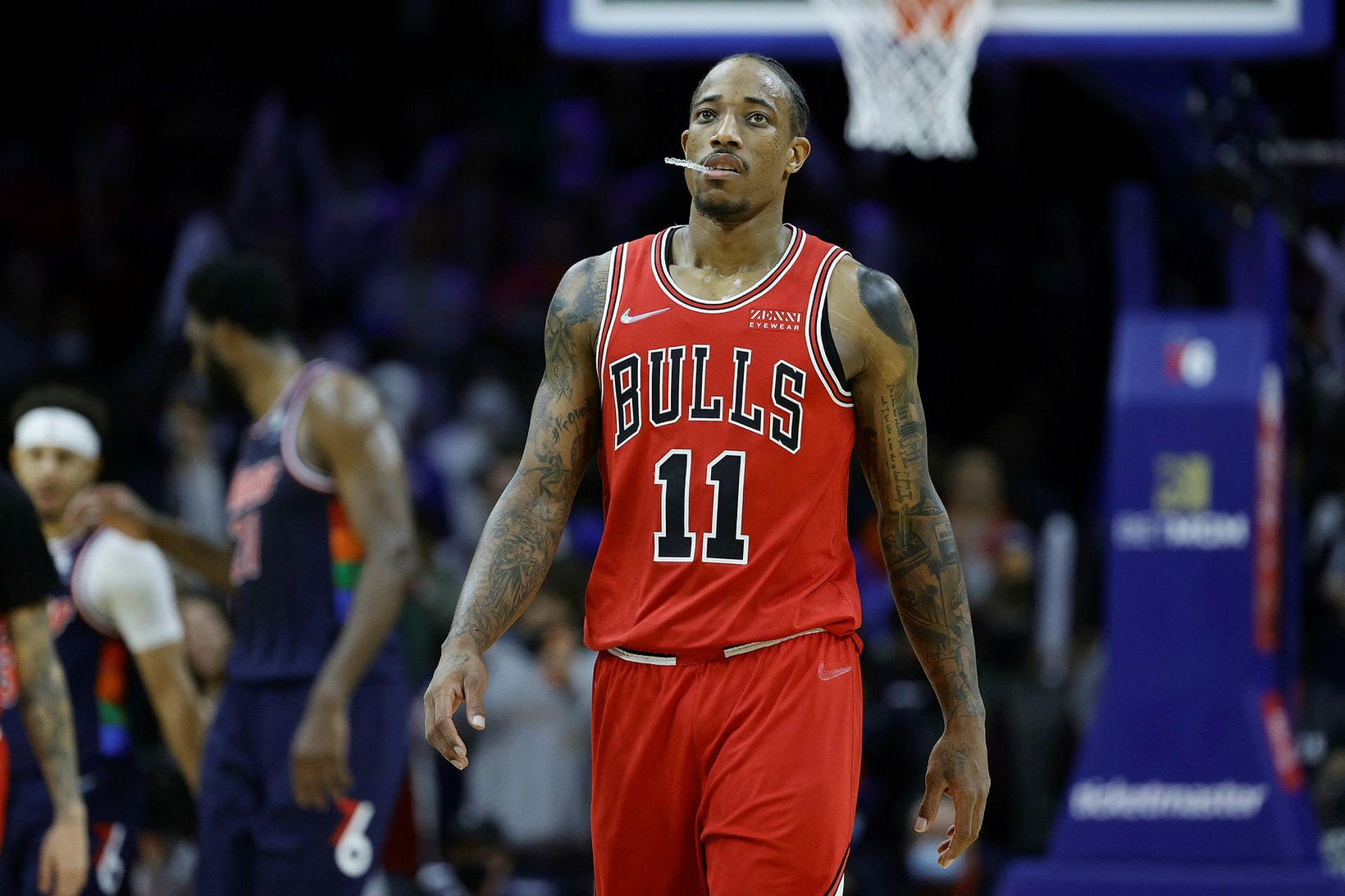 DeMar DeRozan hefur leikið frábærlega með Chicago Bulls á tímabilinu.