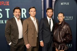 Hér má sjá (frá vinstri) Javier Bardem, Nicholas Alexander Chavez, Cooper Koch og Chloë Sevigny …