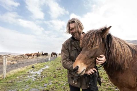 Horse farmer Hörður offers the highest Airbnb-rated recreational experience in Iceland.