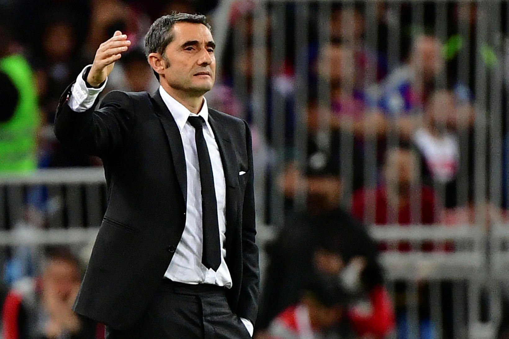 Ernesto Valverde er mættur aftur til Bilbao.