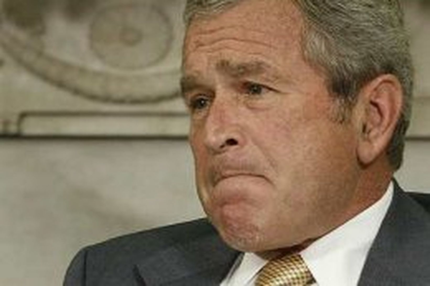 George Bush, Bandaríkjaforseti.