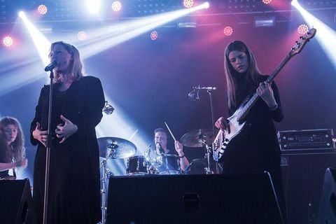 Guests include Icelandic bands Mammút (above) and Reykjavíkurdætur.