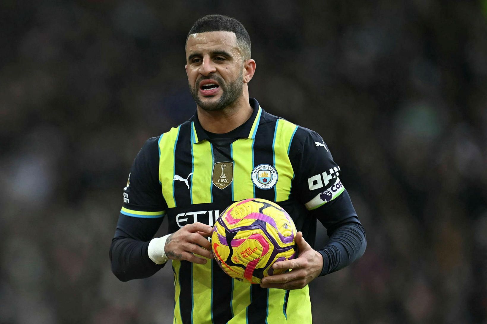 Kyle Walker leikur með AC Milan út þetta tímabil.