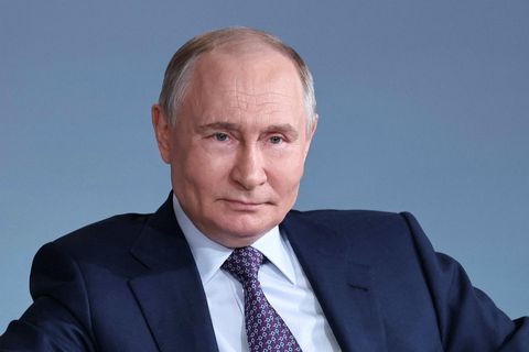 Vladimír Pútín Rússlandsforseti.