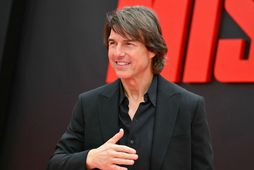 Tom Cruise a forsýningu Mission: Impossible - The Final Reckoning í New York 18. maí …
