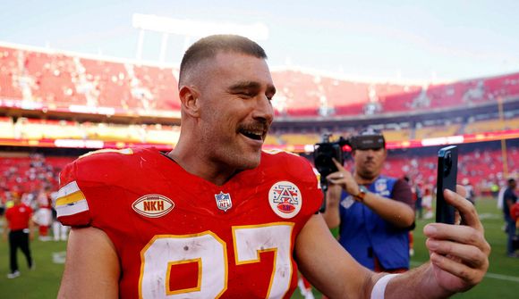 Verður Travis Kelce næsta stórstjarnan í Hollywood?