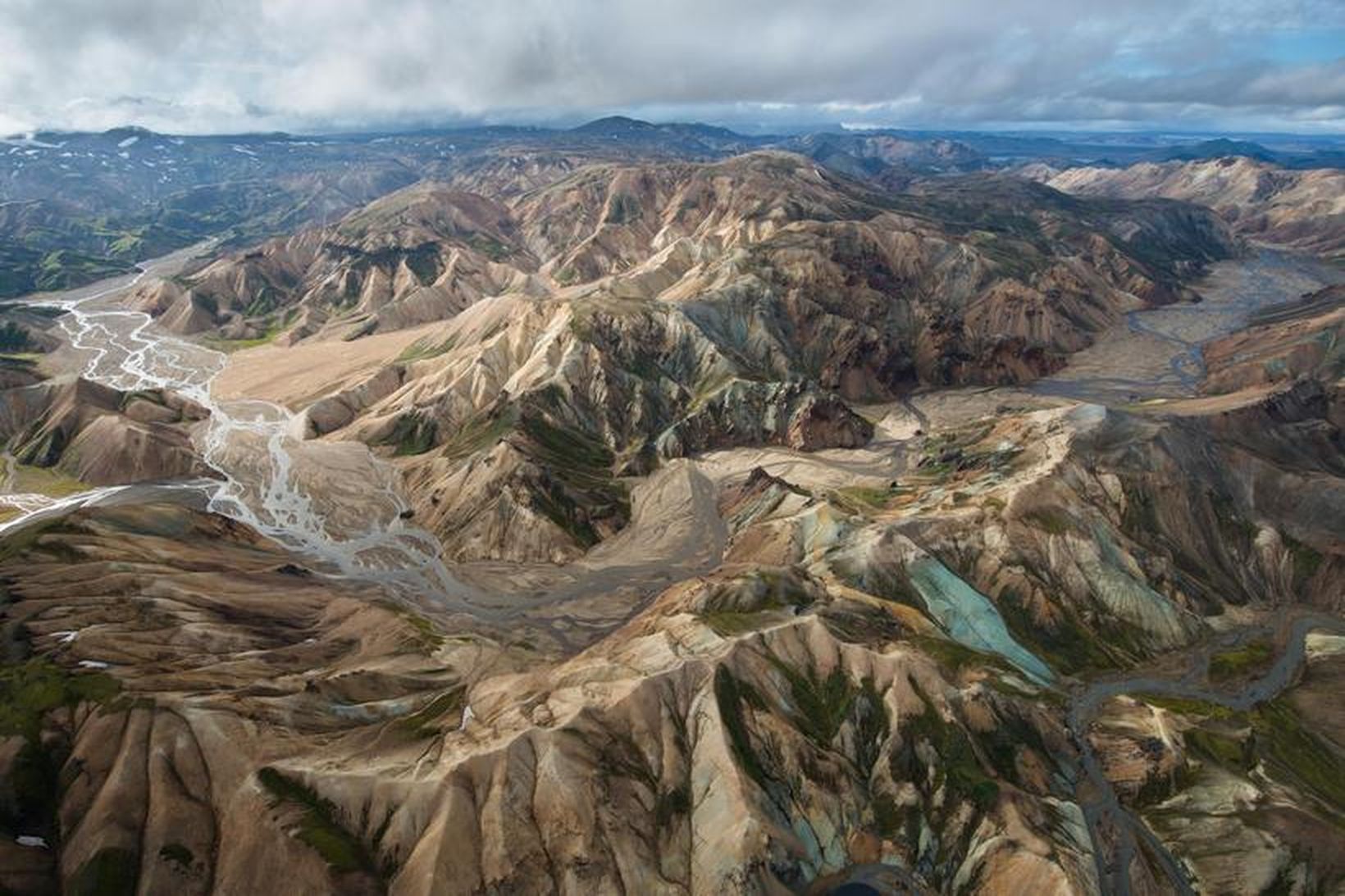 Tekið fyrir bókina Über Island, Entdeckungen von oben