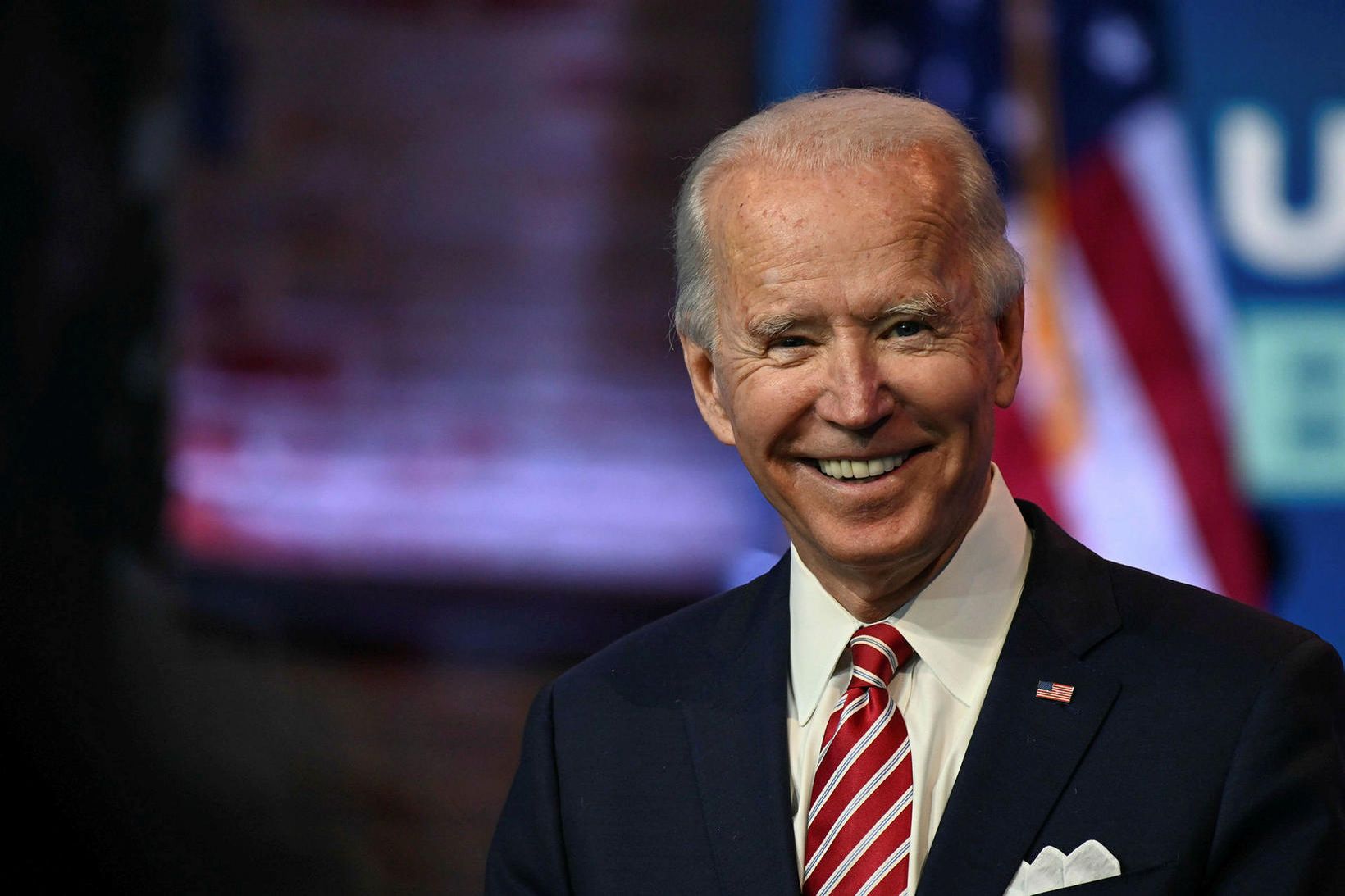 Joe Biden vann ólíklegan sigur í Georgíuríki.