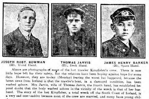 Thomas Jarvis is pictured in the center.