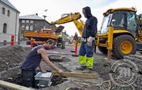 Pósthússtræti lokað vegna veðurblíðu