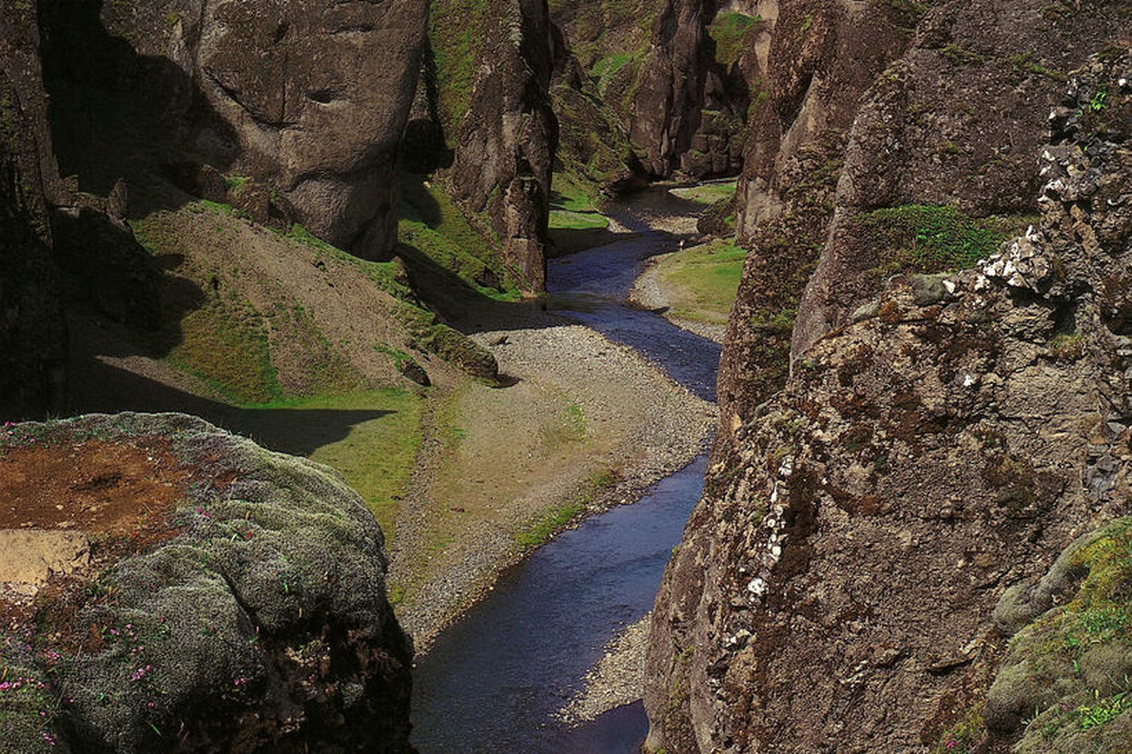 Fjarðárgljúfur.