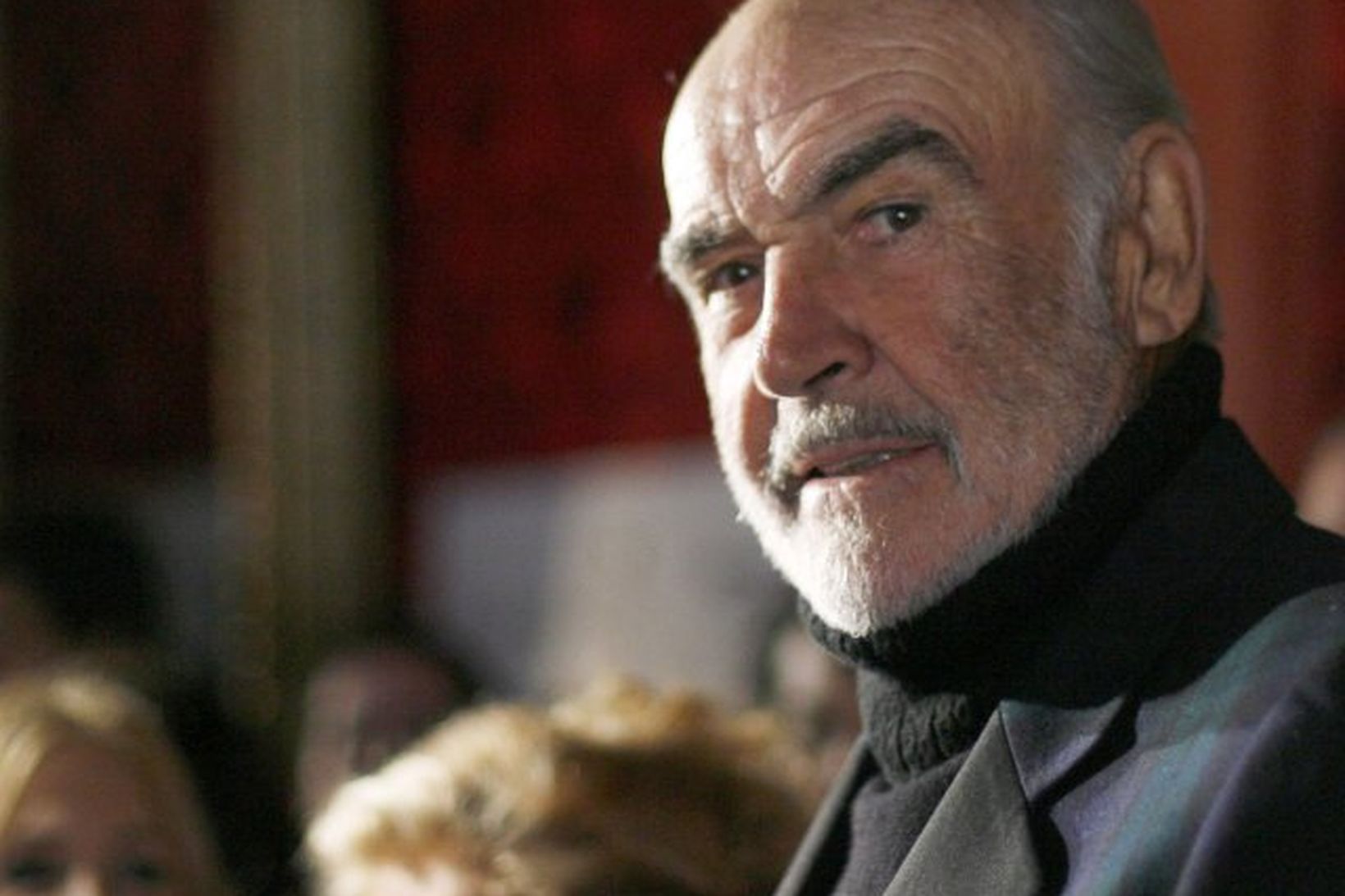 Sean Connery á tískuvikunni í New York árið 2009.