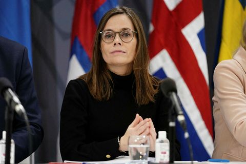 Iceland's Prime Minister, Katrín Jakobsdóttir.