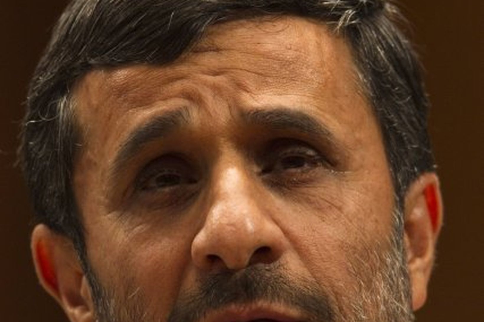 Mahmoud Ahmadinejad, forseti Íran.