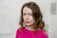 Guðný Guðmundsdóttir listakona í Týsgalleríi