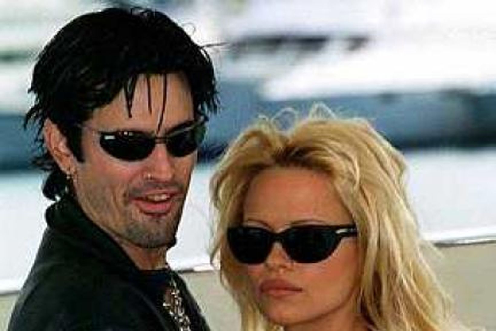 Tommy Lee og Pamela Anderson í þá gömlu góðu.....