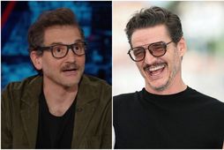 George Gountas (t.v) þykir ansi líkur Pedro Pascal (t.h)