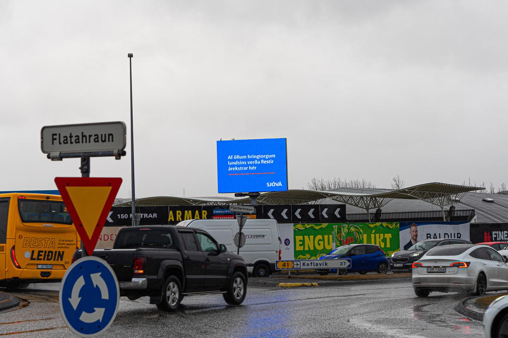 Um sextíu tjón voru skráð hjá Sjóvá á síðasta ári, …
