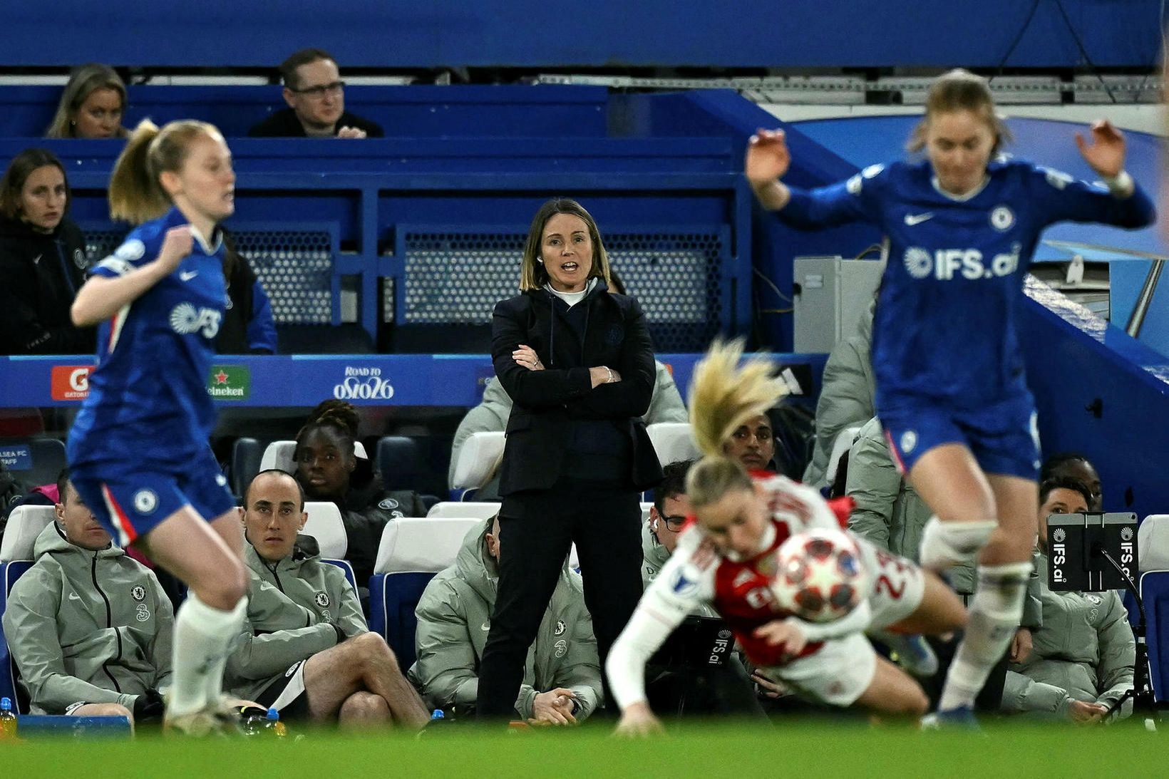 Brjáluð yfir hártoginu