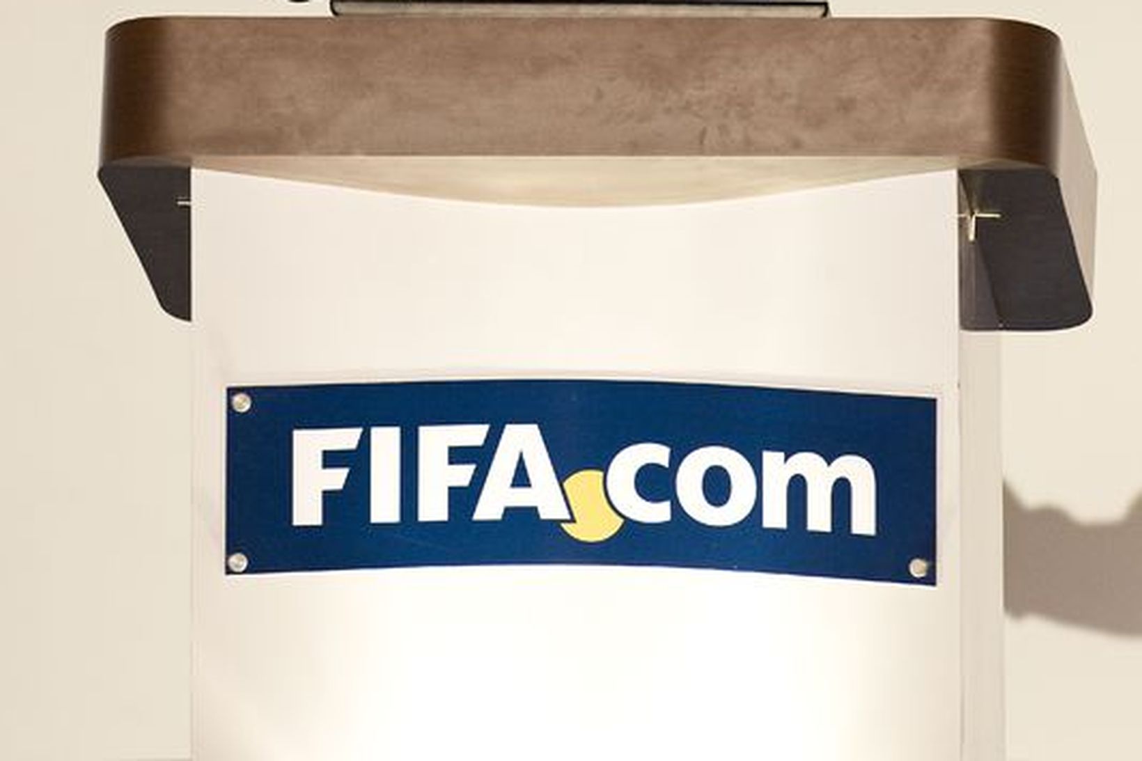 Jack Warner í ræðustóli hjá FIFA fyrir nokkrum árum.