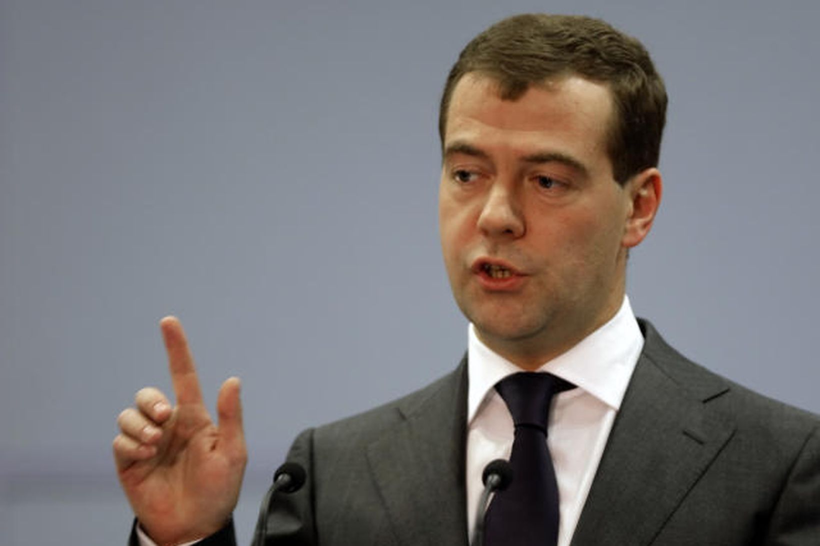 Dmitry Medvedev, forseti Rússlands.