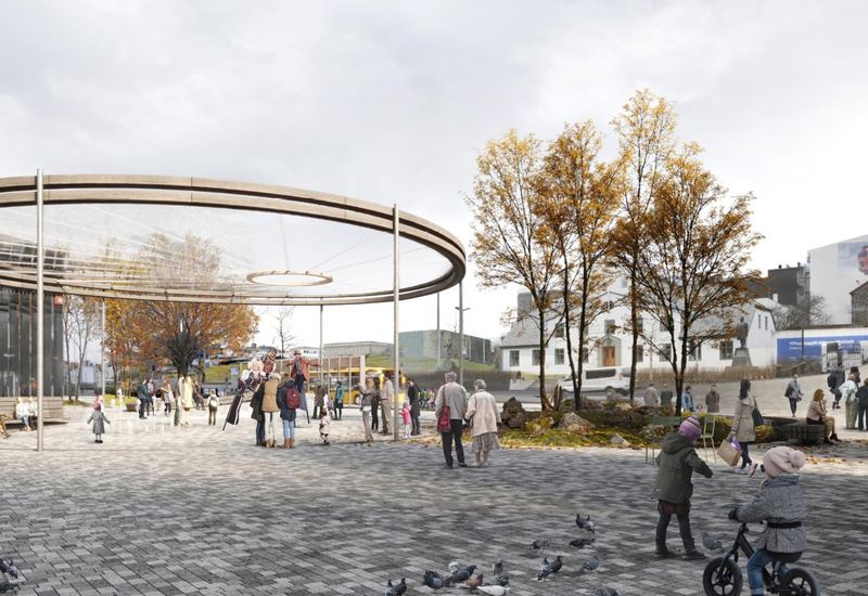 This is what Lækjartorg square will look like.