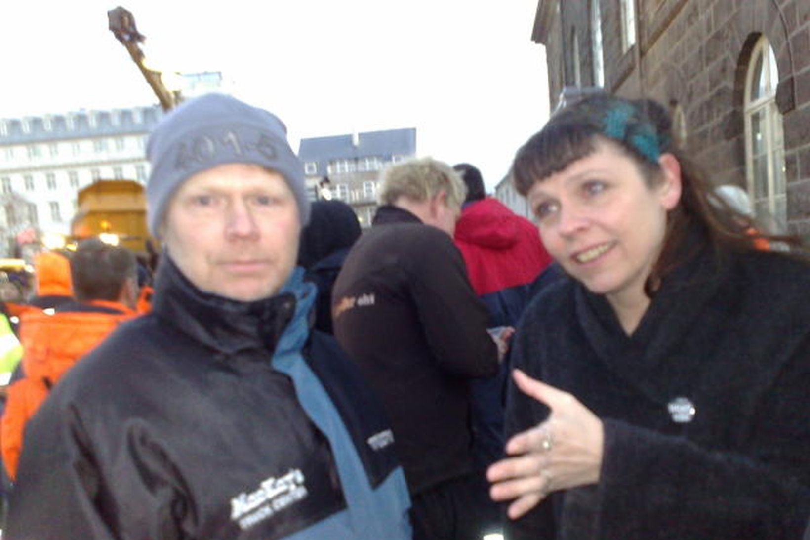 Sturla Jónsson og Birgitta Jónsdóttir