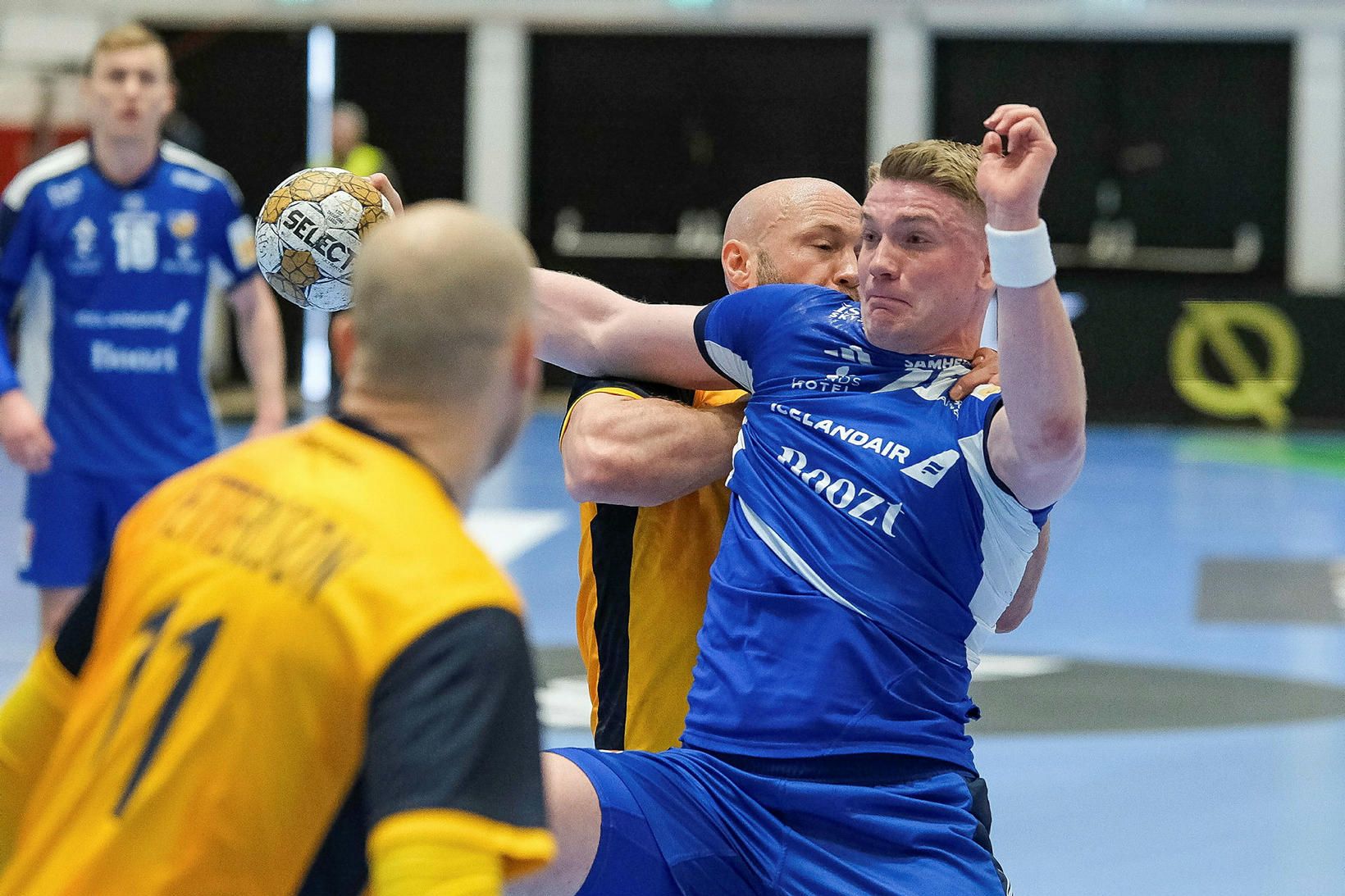 Haukur fór á kostum