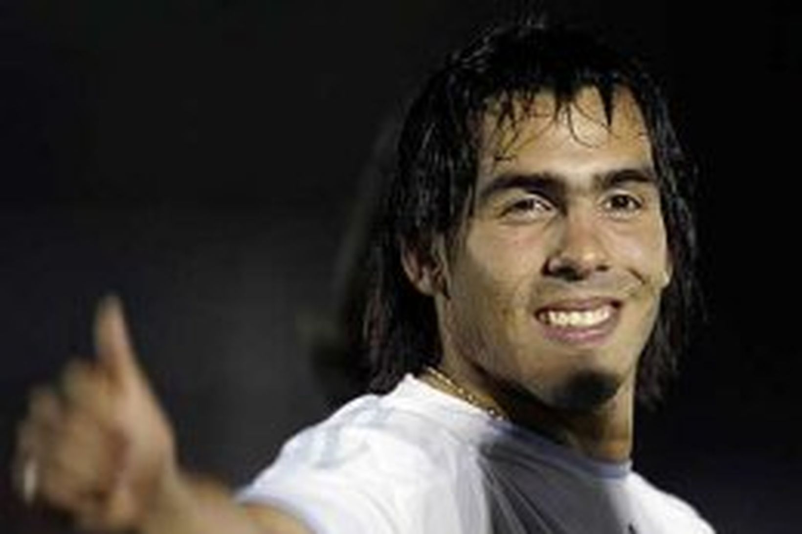 Carlos Tévez einbeitir sér að landsliði Argentínu þessa dagana en …