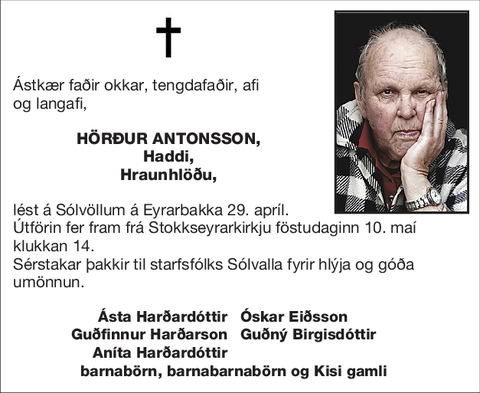 Hörður Antonsson,