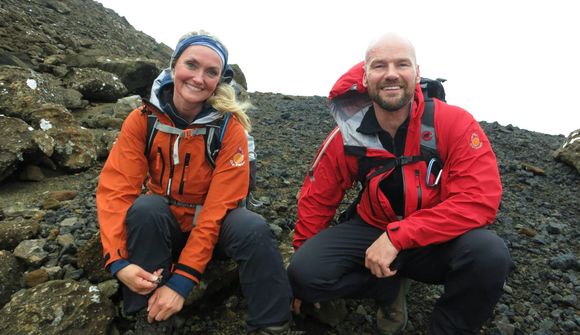 Fundu ástina á toppi Snæfellsjökuls