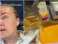 Lovísa segir að þetta sé það lélegasta sem hún hefur séð hingað til í skólamat …