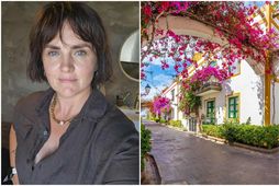 Olga Perla Nielsen lagði mikið á sig við að gera íbúðina sína í Puerto de …