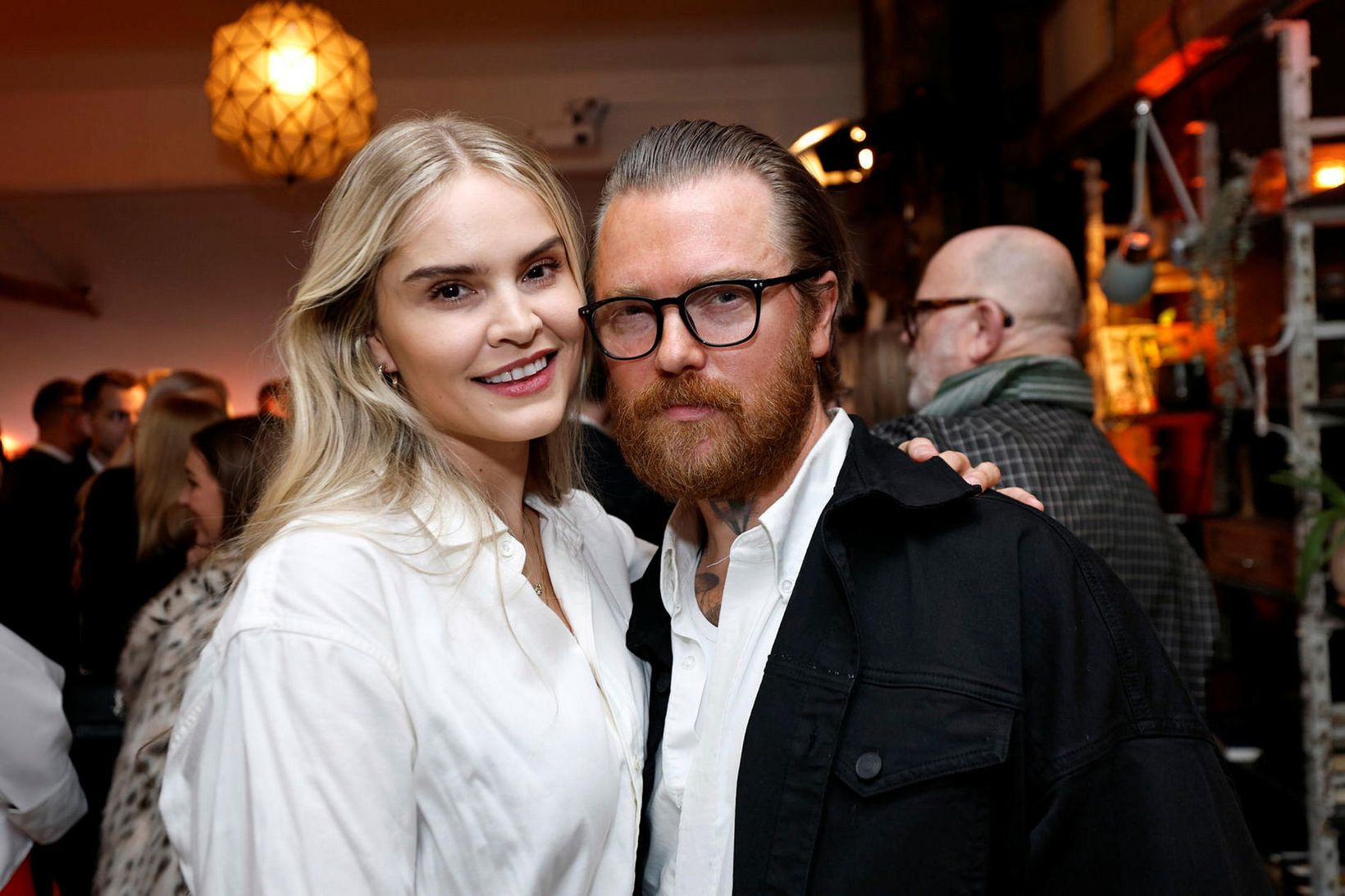 María Birta Bjarnadóttir Fox og Elli Egils Fox.