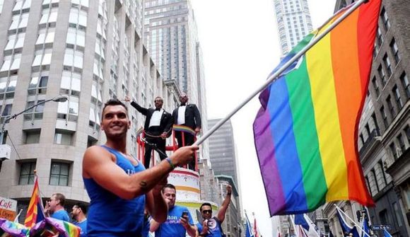 Myndir: Gleðin alsráðandi í New York