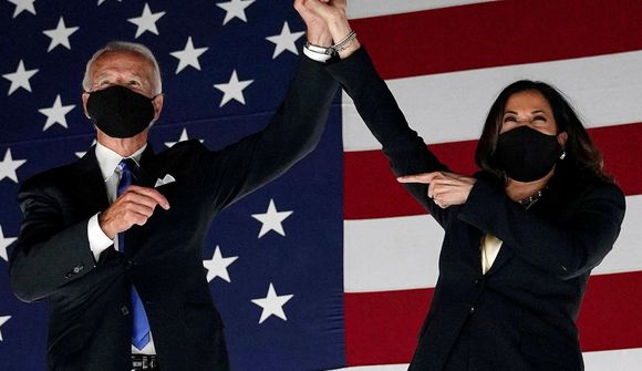 Þjóðarleiðtogar senda Biden og Harris hamingjuóskir